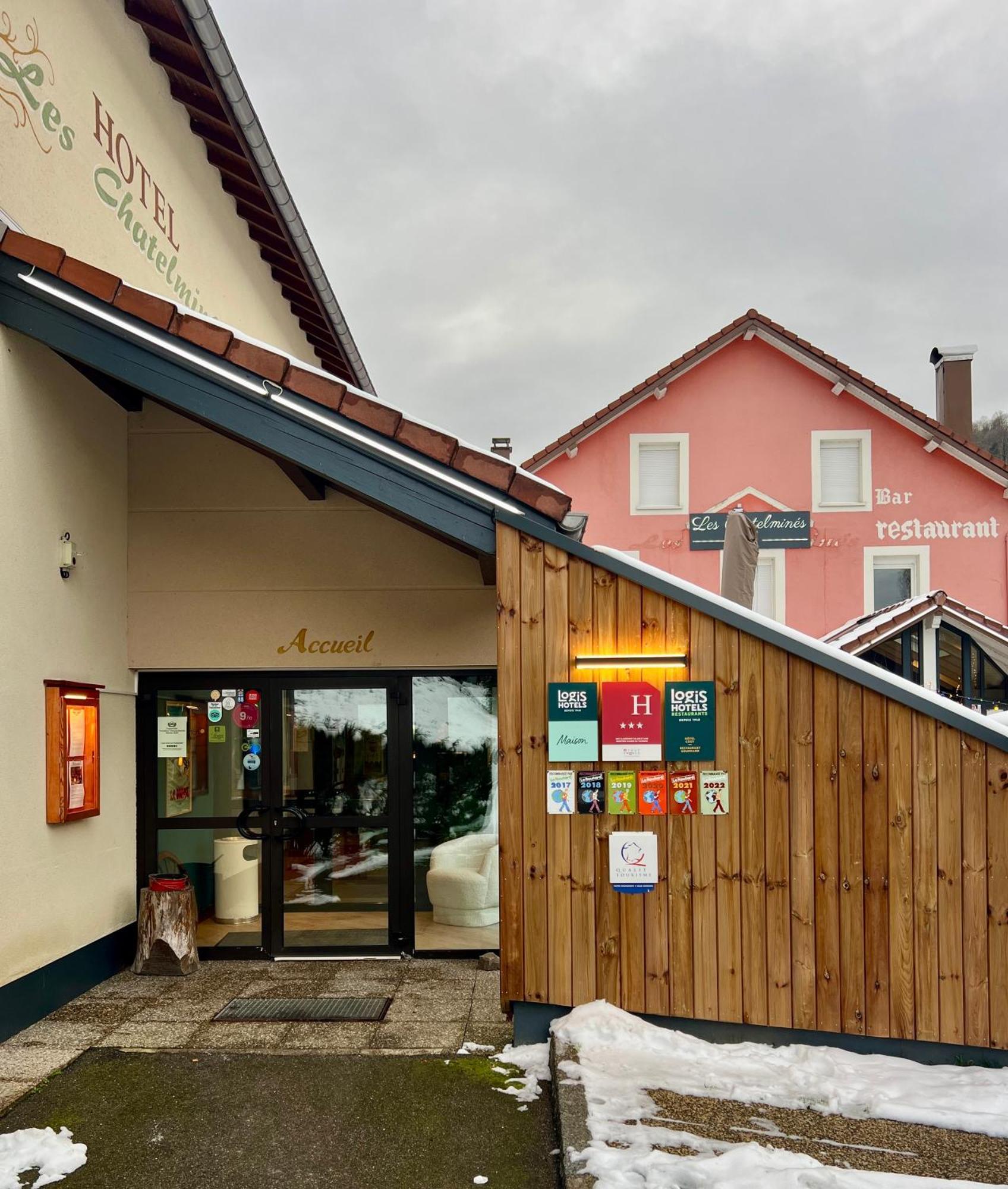 Logis Hotel, Chalets Et Restaurant Les Chatelmines La Bresse Buitenkant foto