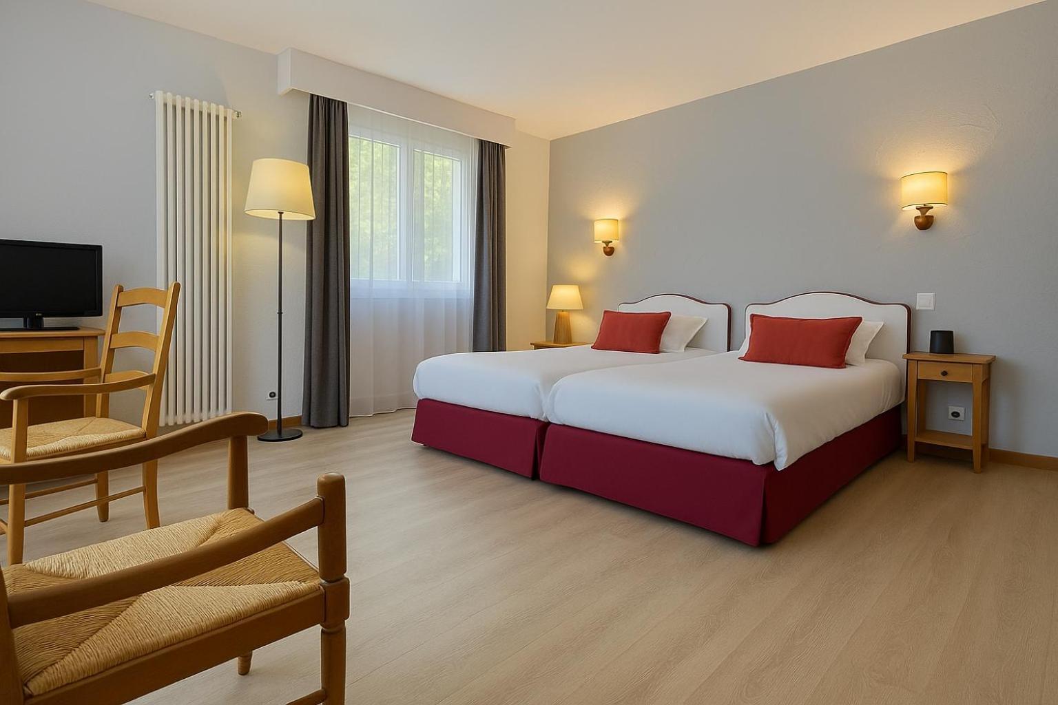 Logis Hotel, Chalets Et Restaurant Les Chatelmines La Bresse Buitenkant foto
